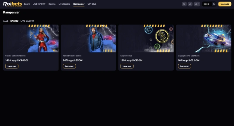 Roibets Bonuses Roibets Bonuses